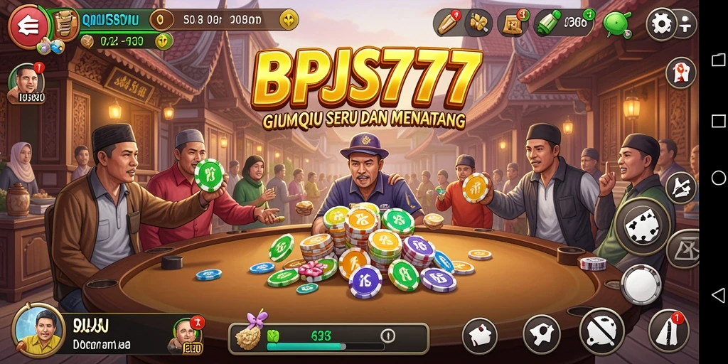 Tampilan menarik dari gameplay QiuQiu BPJS777 yang seru.