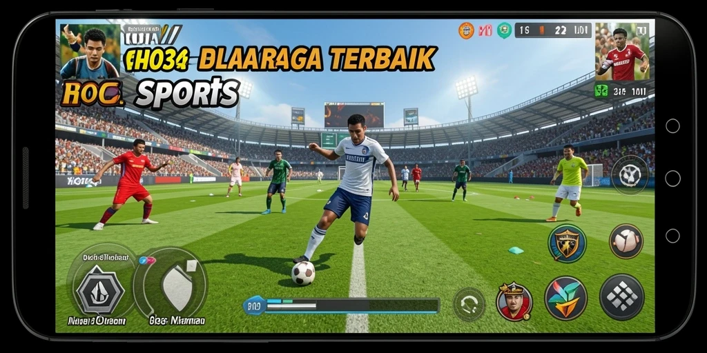 Screenshot menampilkan gameplay seru H03 dalam olahraga.