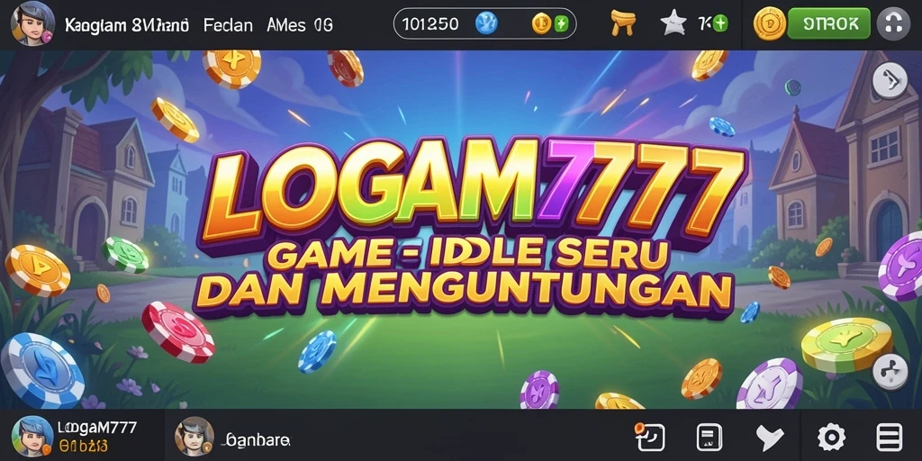 Screenshot utama LOGAM777 menampilkan gameplay menarik dan interaktif.